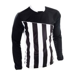 Precision Unisex Adult Valencia Football Shirt / Black/White